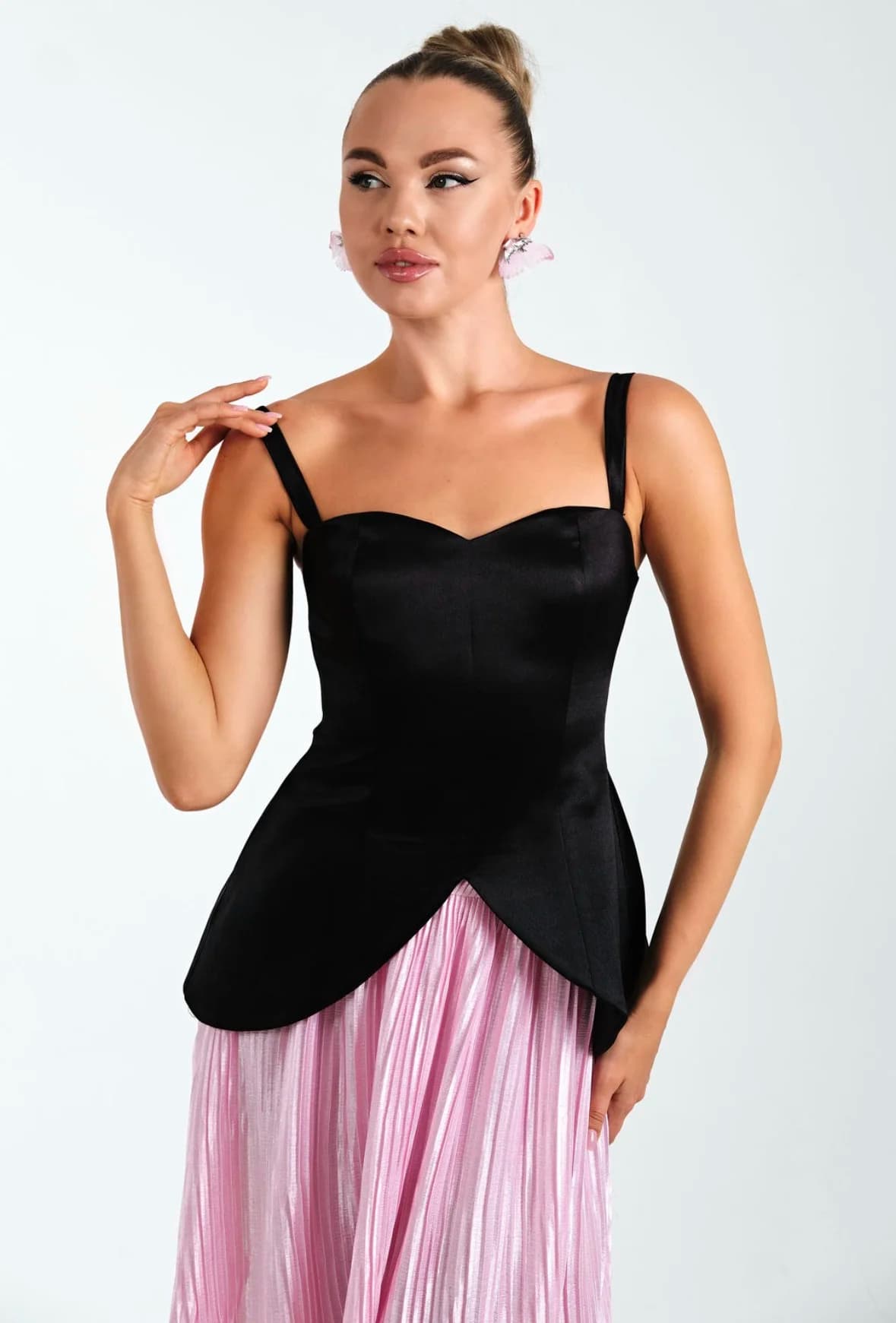 The Signature Corset & Pleated Skirt Set